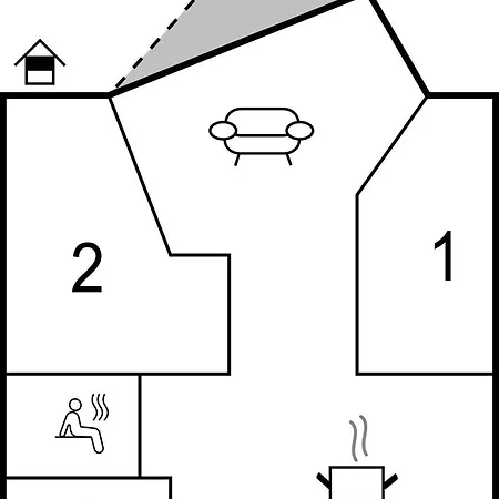 Nice In With Kitchen 公寓 海姆瑟达尔